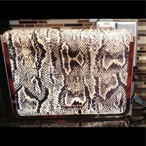 MCQ by Alexander McQueen Real Snakeskin Clutch